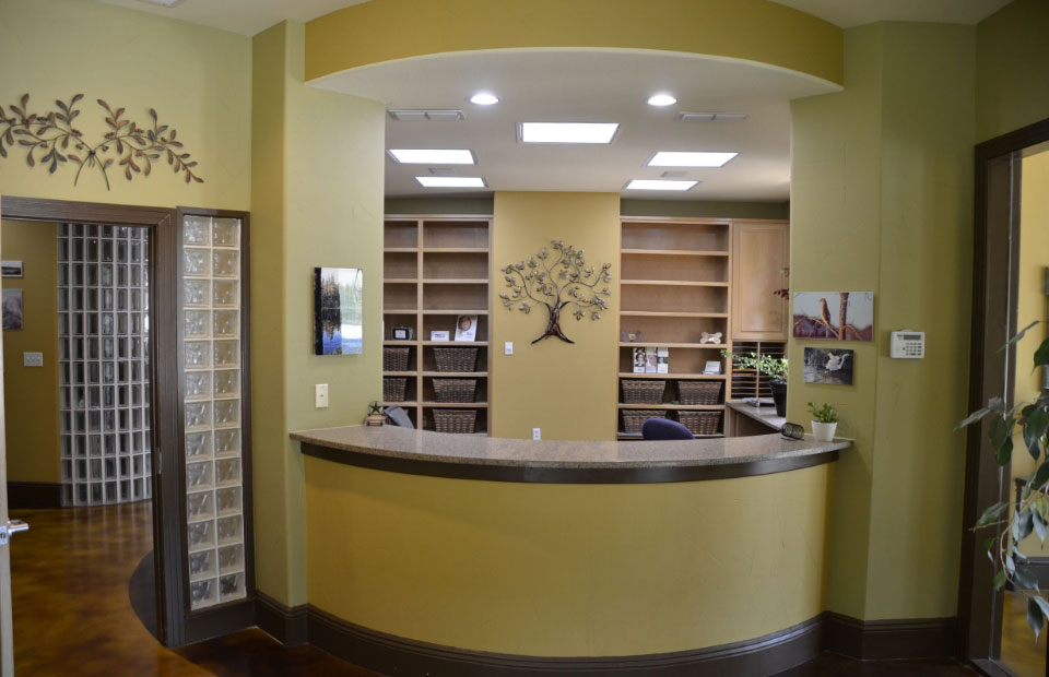 view of the inside of Mira Vista Dental in Fort Worth, TX